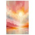 OBRAZ NĚŽNÉ SVĚTLO RÁNA - OBRAZY VÝCHOD A ZÁPAD SLUNCE - OBRAZY