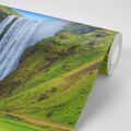 SELF ADHESIVE WALL MURAL ICONIC WATERFALL IN ICELAND - SELF-ADHESIVE WALLPAPERS - WALLPAPERS