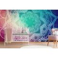 SELF ADHESIVE WALLPAPER PASTEL MANDALA - SELF-ADHESIVE WALLPAPERS - WALLPAPERS