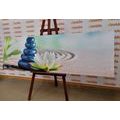 CANVAS PRINT ORIENTAL STONES - PICTURES FENG SHUI - PICTURES