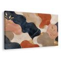 WANDBILD ELEGANTE ABSTRAKTION MIT GOLD - WANDBILDER ABSTRAKTE FORMEN - BILDER