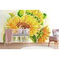 TAPETA NÁDHERNÁ SLUNEČNICE - TAPETY KVĚTINY - TAPETY