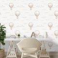 TAPETA HORKOVZDUŠNÉ BALÓNY V OBLACÍCH - VZOROVANÉ TAPETY - TAPETY