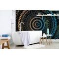 WALLPAPER MANDALA WITH A SUN PATTERN - WALLPAPERS FENG SHUI - WALLPAPERS