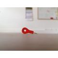 PLACE-MARKING CLIPS (10 PCS.) - PUSHPINS - PICTURES