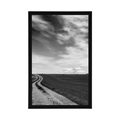 POSTER MAGICAL LANDSCAPE IN BLACK AND WHITE - BLACK AND WHITE - POSTERS