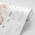 PAPIER PEINT LICORNE MAGIQUE - PAPIER PEINT POUR ENFANTS - PAPIER PEINT