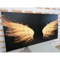 CANVAS PRINT GOLDEN ANGEL WINGS - PICTURES OF ANGELS{% if product.category.pathNames[0] != product.category.name %} - PICTURES{% endif %}