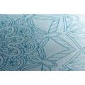 CANVAS PRINT MANDALA IN A WINTER THEME - PICTURES FENG SHUI - PICTURES