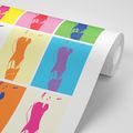 PAPIER PEINT POP ART CHARME DE LA FEMME - PAPIER PEINT POP ART - PAPIER PEINT