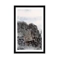 POSTER WITH MOUNT LANDSCAPE PAINTING - NATURE - POSTERS