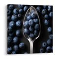 OBRAZ MODRÉ BORŮVKOVÉ OSVĚŽENÍ - OBRAZY JÍDLA A NÁPOJE - OBRAZY
