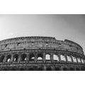 WALL MURAL COLOSSEUM IN BLACK AND WHITE - BLACK AND WHITE WALLPAPERS - WALLPAPERS