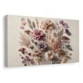 TABLEAU SUR TOILE – FLEURS VINTAGE SUR FOND CLAIR - TABLEAUX - 🔥 VENTE TOTALE