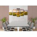 5-PIECE CANVAS PRINT OLD CHURCH IN NITRA - PICTURES OF NATURE AND LANDSCAPE - PICTURES