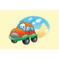 CANVAS PRINT CAR ON A TRIP - CHILDRENS PICTURES - PICTURES