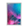 POSTER DANDELION IN PASTEL COLORS - FLOWERS - POSTERS