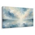 OBRAZ TICHO MODRÉ HLADINY - OBRAZY MOŘE A PLÁŽ - OBRAZY