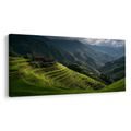 OBRAZ HARMONICKÉ HORSKÉ KRAJINY - OBRAZY POLE A LOUKY - OBRAZY