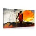 CANVAS PRINT AFRICAN HUNTER - ABSTRACT PICTURES{% if product.category.pathNames[0] != product.category.name %} - PICTURES{% endif %}