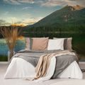 WALL MURAL LAKE NEAR THE MOUNTAINS - WALLPAPERS NATURE - WALLPAPERS