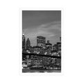 POSTER – PONTE DI BROOKLYN IN BIANCO E NERO - NERO E BIANCO - POSTER