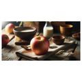 WANDBILD RUSTIKALES STILLLEBEN MIT APFEL - BILDER - 🔥 TOTALAUSVERKAUF