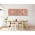 IMPRESSION SUR TOILE MANDALA FLORAL - IMPRESSIONS SUR TOILE FENG SHUI - IMPRESSION SUR TOILE