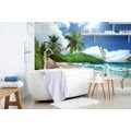 SELF ADHESIVE WALL MURAL BEAUTIFUL BEACH ON THE ISLAND OF SEYCHELLES - WALLPAPERS - 🔥 TOTAL SALE 🔥