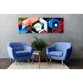 CANVAS PRINT FUTURISTIC GEOMETRY - ABSTRACT PICTURES{% if product.category.pathNames[0] != product.category.name %} - PICTURES{% endif %}
