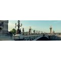 CANVAS PRINT BRIDGE OF ALEXANDER III. IN PARIS - PICTURES OF CITIES - PICTURES