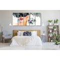 5-PIECE CANVAS PRINT FEMALE ICON - PICTURES OF WOMEN - PICTURES