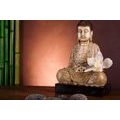 WANDBILD MEDITIERENDER BUDDHA - BILDER MIT FENG SHUI-MOTIVEN - BILDER