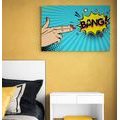 IMPRESSION SUR TOILE AU THÈME POP ART - BANG! - POP ART IMPRESSIONS SUR TOILE - IMPRESSION SUR TOILE