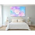 CANVAS PRINT CHRYSANTHEMUM FLOWER - PICTURES FLOWERS - PICTURES