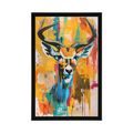 PLAKAT ANTILOPE POPUT SLIKE NA PLATNU - JELENI - PLAKATI