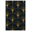 CANVASTAVLA ELEGANT GEOMETRI I GULD - VINTAGE- OCH RETROTAVLOR - TAVLOR