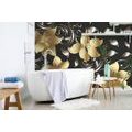 SELF ADHESIVE WALLPAPER LUXURIOUS GOLDEN LILY - SELF-ADHESIVE WALLPAPERS{% if product.category.pathNames[0] != product.category.name %} - WALLPAPERS{% endif %}