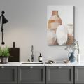 CANVAS PRINT STILL LIFE WITH VASES - PICTURES OF VASES - PICTURES