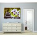 IMPRESSION SUR TOILE NATURE MORTE AU SPA - IMPRESSIONS SUR TOILE FENG SHUI - IMPRESSION SUR TOILE