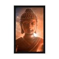 POSTER BUDDHA AMONG THE CLOUDS - FENG SHUI - POSTERS