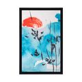 PEINTURE D'AFFICHE DU CIEL JAPONAIS - NATURE - AFFICHES