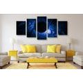 5-PIECE CANVAS PRINT MYSTERIOUS PATTERNS - ABSTRACT PICTURES - PICTURES