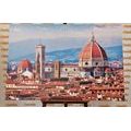 CANVAS PRINT GOTHIC CATHEDRAL IN FLORENCE - PICTURES OF CITIES - PICTURES