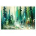 OBRAZ SMARAGDOVÝ LESNÍ SEN - OBRAZY LES - OBRAZY