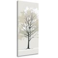 CANVAS PRINT AUTUMN TREE CROWN - PICTURES OF TREES AND LEAVES - PICTURES