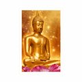 POSTER GOLDENER BUDDHA - FENG SHUI - POSTER