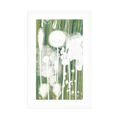 AFFICHE AVEC MONTURE BLANC ABSTRACTION D'ARBRES - DE NOTRE ATELIER - AFFICHES