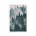 AFFICHE MONTAGNES DANS LE BROUILLARD - NATURE - AFFICHES