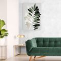 CANVAS PRINT MINIMALISTIC FERN - PICTURES OF TREES AND LEAVES - PICTURES